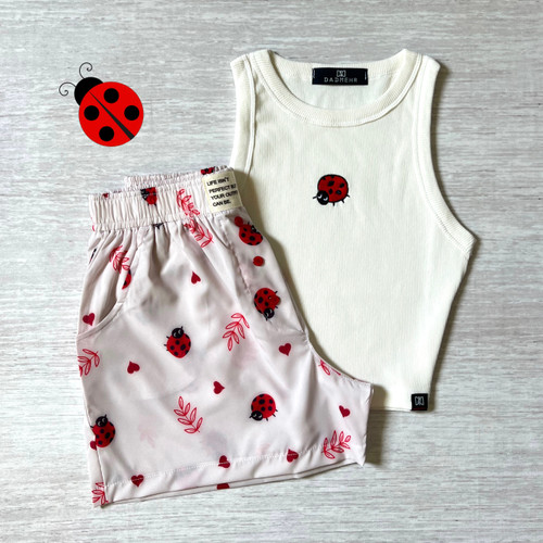 تاپ و شورتک کفشدوزک🐞